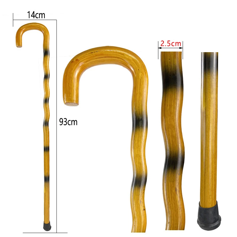 High Quality Handmade Wooden Walking Stick Wooden Walking Cane With Designer Knob Handle