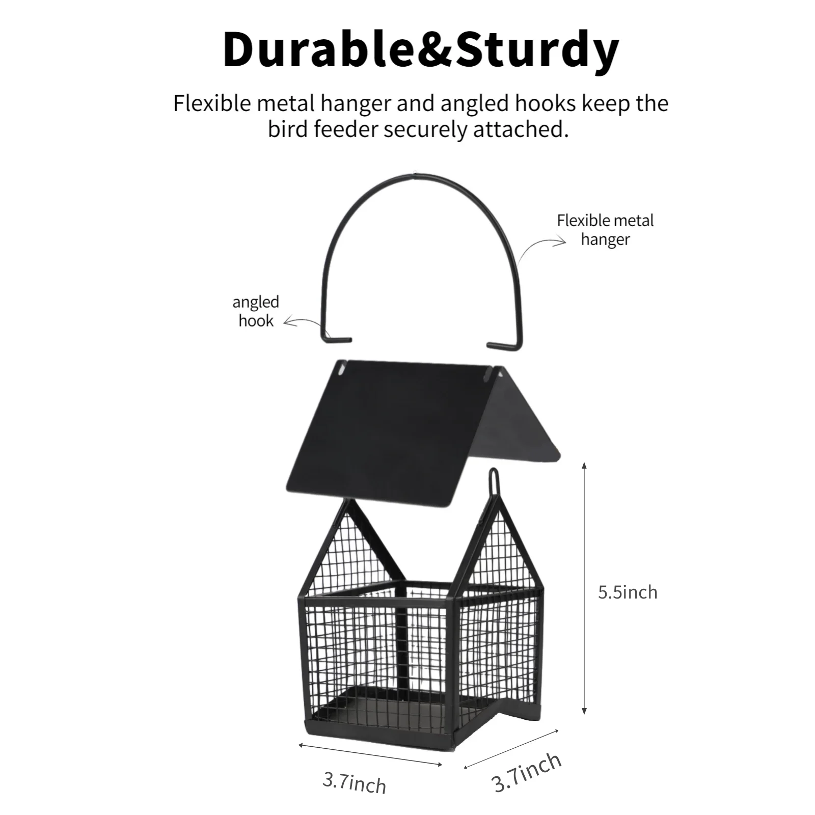 Bird Feeder Outdoor Rain proof house type bird feeder