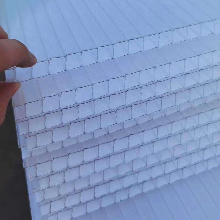 4x8 polycarbonate sheet pc polycarbonate transparent hollow plastic price