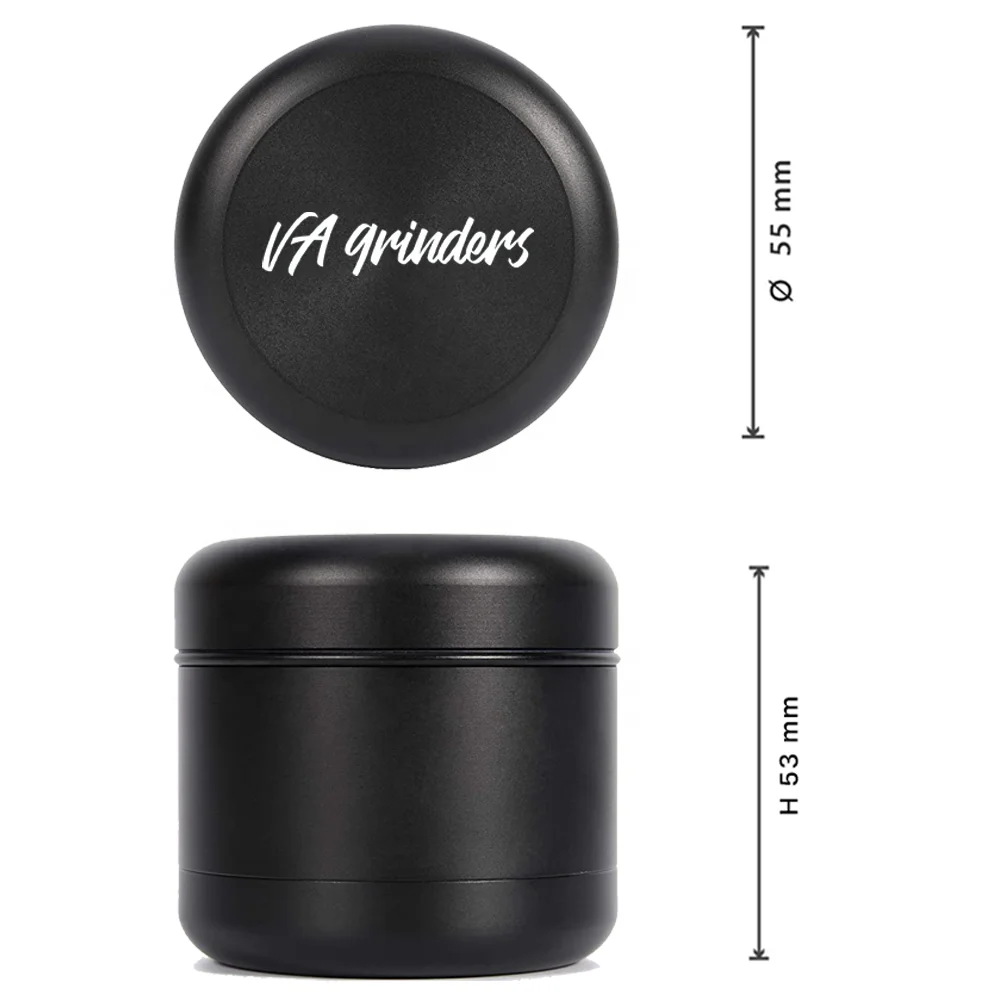 Vagrinders Custom Grinder 55mm 4 pieces Mars machine tobacco cutting Smoke Grinder Metal Herb Grinder, Smoking accessories