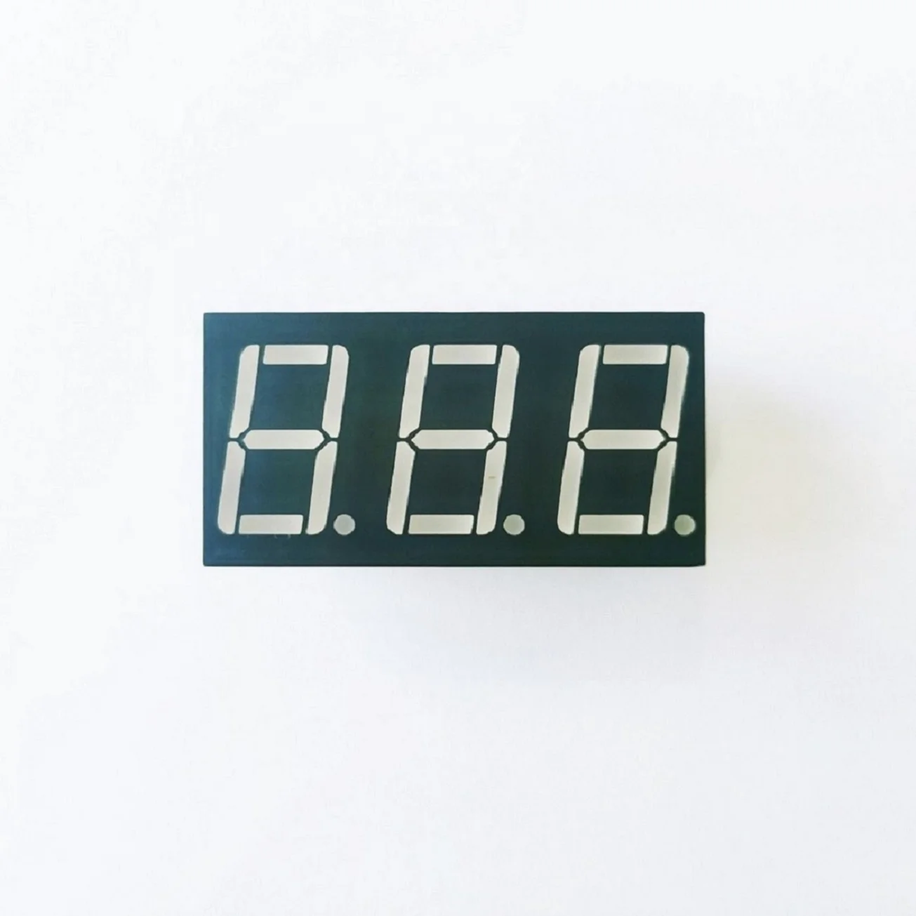 Factory Customized 0.56 inch 3 digit 7 segment common anode red digital timer with led display
