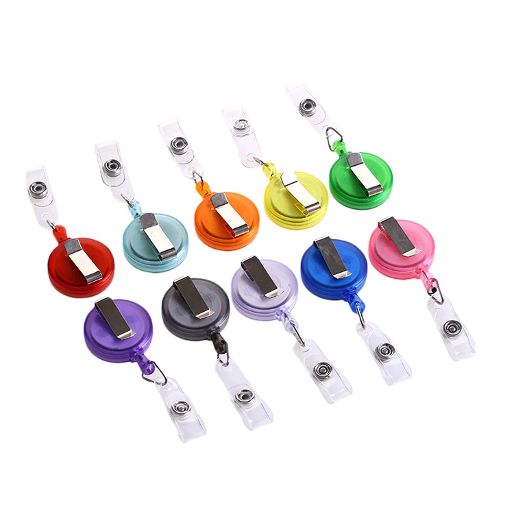 QORI Heavy Duty брелок Recoil знак держатель катушка выдвижной Офис Металлический Зажим для ремня ID Имя карты