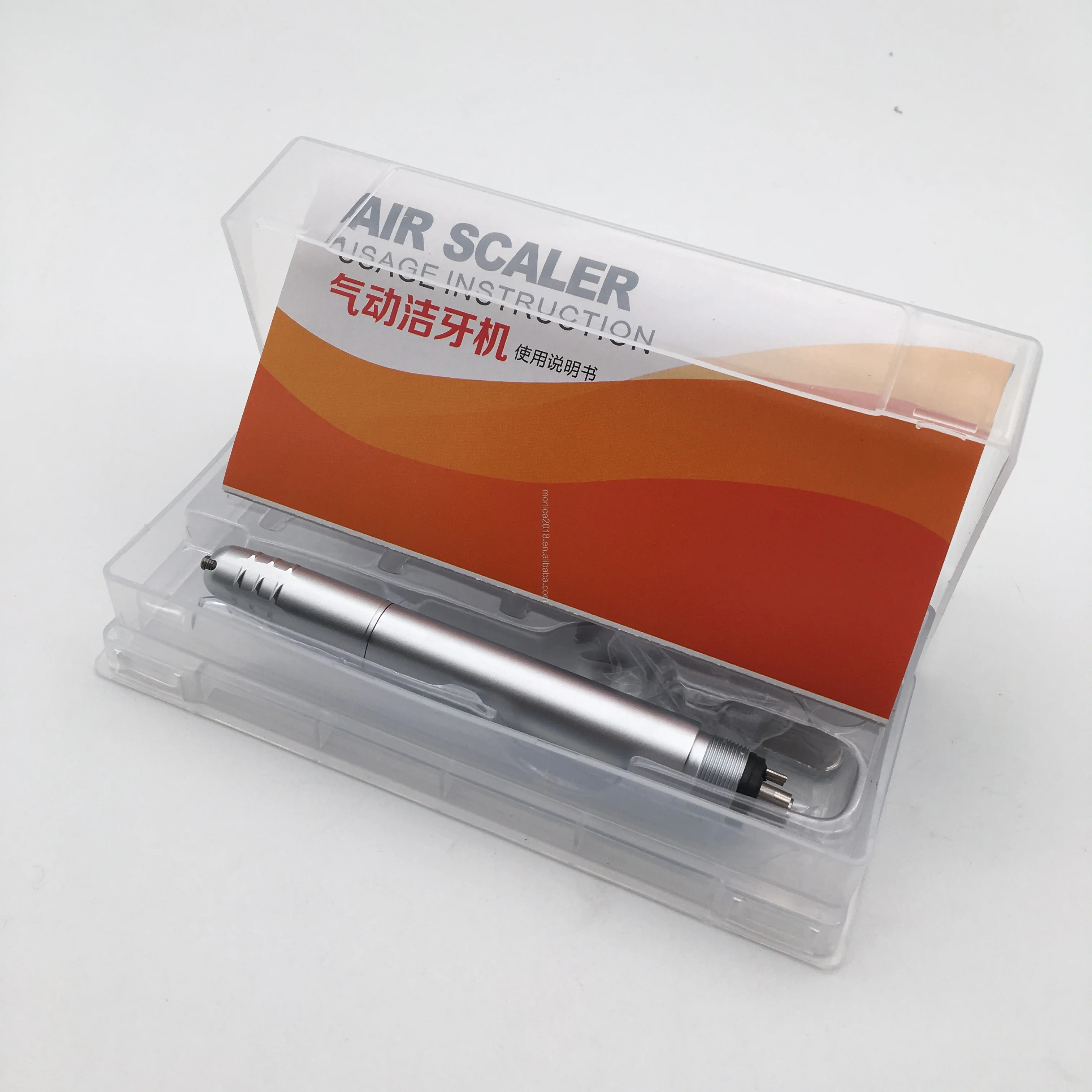 High Quality 2 / 4 holes Dental Air Scaler with 3 tips compatible with EMS / Woodpecker/dental scaler/handpiece dental