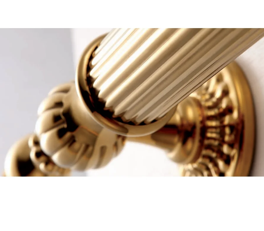 Glass Door Hardware Gold Big Door Pull Handle Lock For Main Main Doors