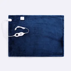 80x60cm electric knee blanket Custom rechargeable heated blanket throw  electric blanket    FROM Ainik