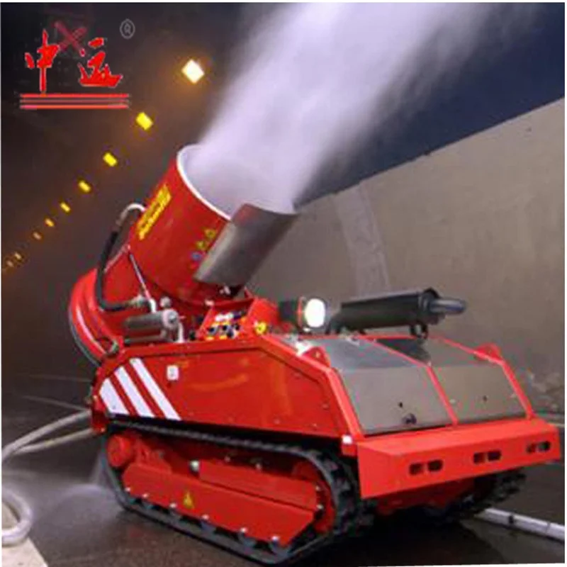 RXR-M50D  Explosion-proof Battery Driven Remote Control Fire fighting Robot Fireman with Water Cannon