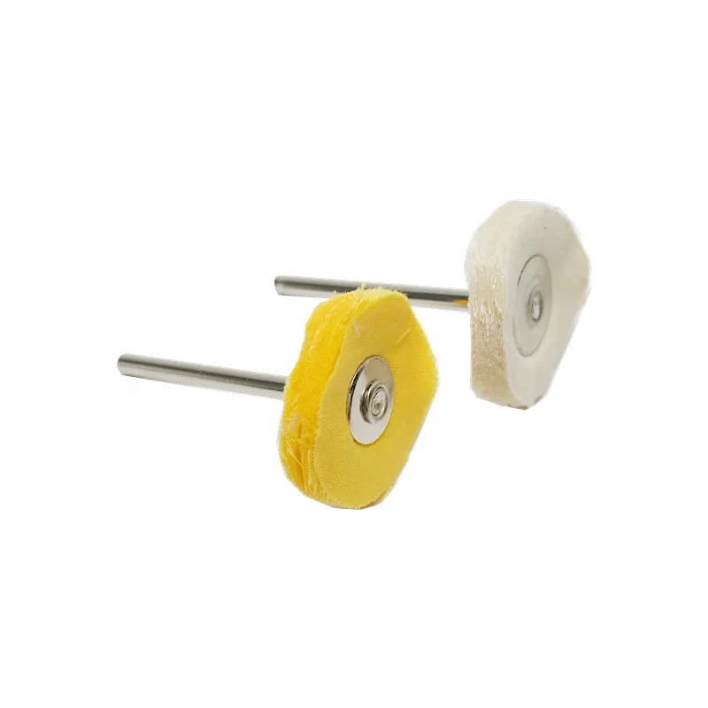 Cheap polishing cloth wheel Cotton grinding head Rotary grinder Accessories Jewelry Mirror polishing 3.0MM