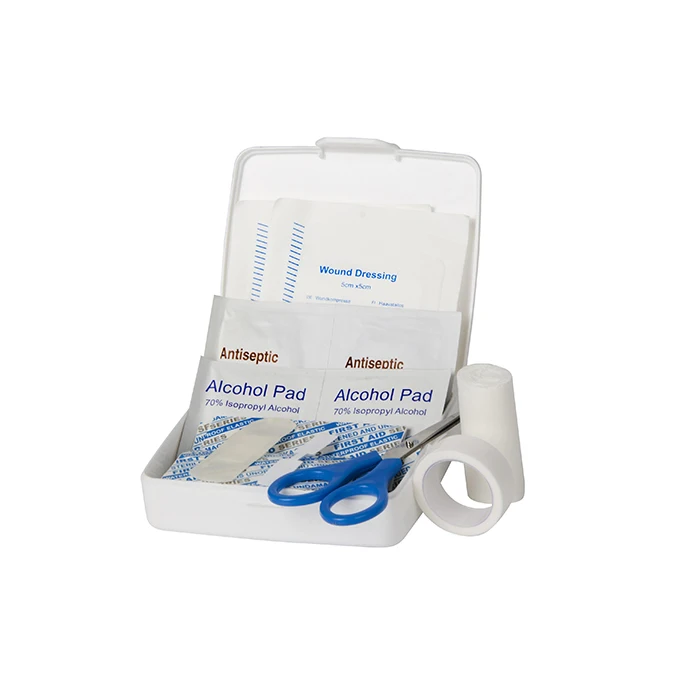 Metal household medical family first aid kit/box