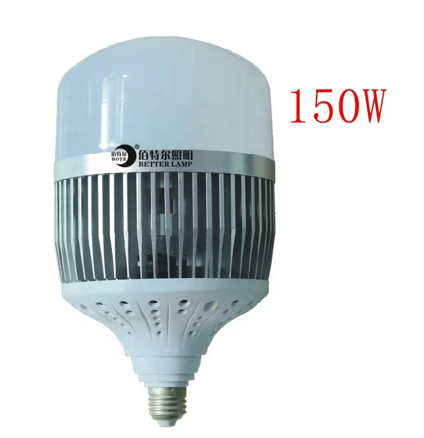 High Lumen T Shape SMD LED Light Bulbs E27/E40 10W/30W/50W/100W Power White Warm Yellow for Residential Warehouse Use
