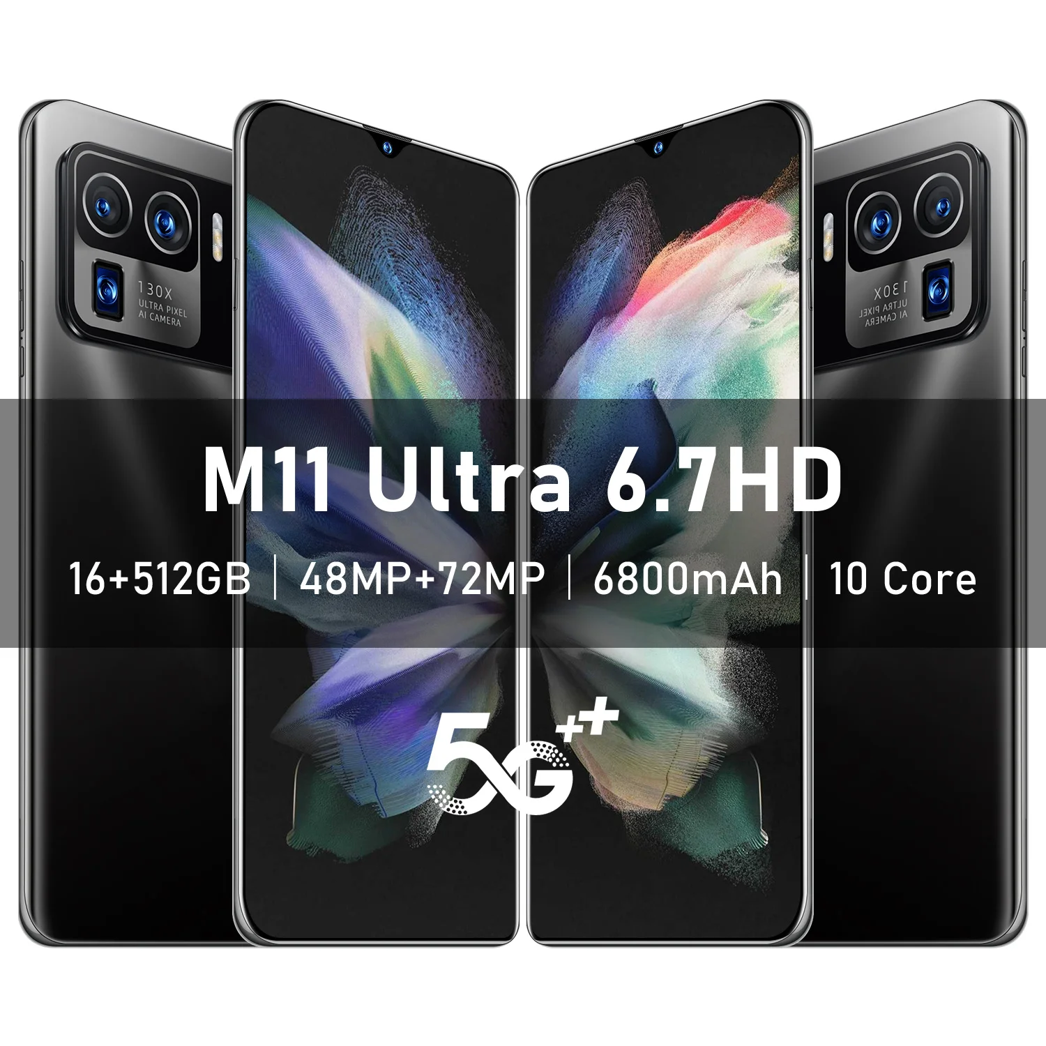Смартфон M11 Ultra 16 + 512 ГБ 72 МП