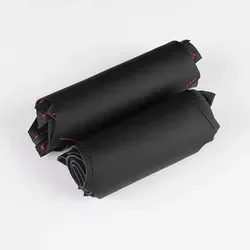 Black Genuine Leather Car Steering Wheel Cover for Toyota Camry 2015 2016 2017 Avalon 2013 2014 2015 2016 2017 2018