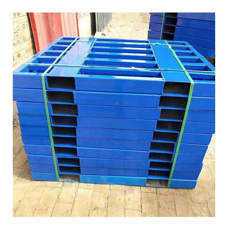 Warehouse Q235 Steel Pallet Standard Size Metal Galvanized Factory Heavy Duty Steel Pallets For Sale