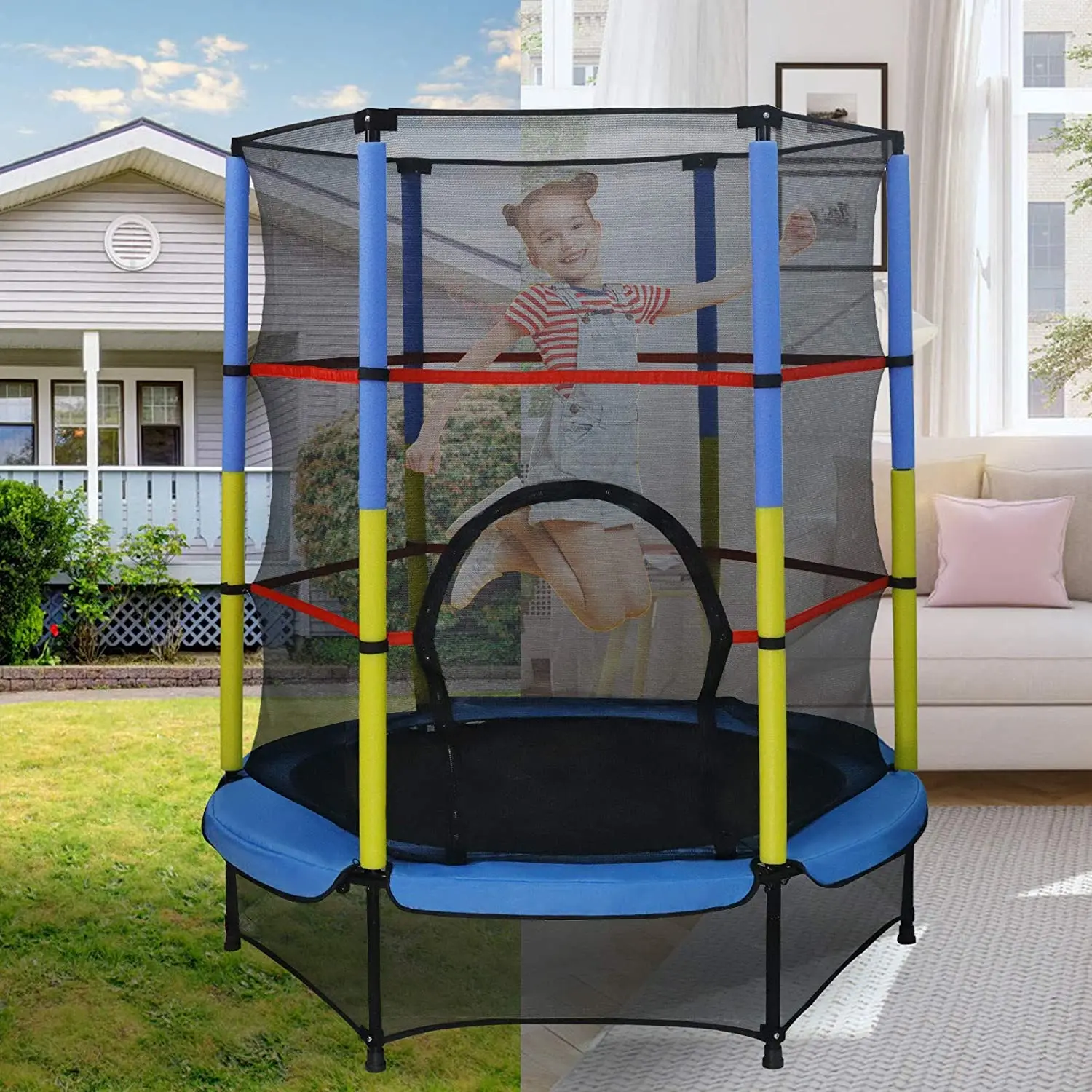 TODO Outdoor Games Mini Trampoline Professional Cheap Indoor for Kids Adults Unisex Public Customized Logo TD001-HT-4
