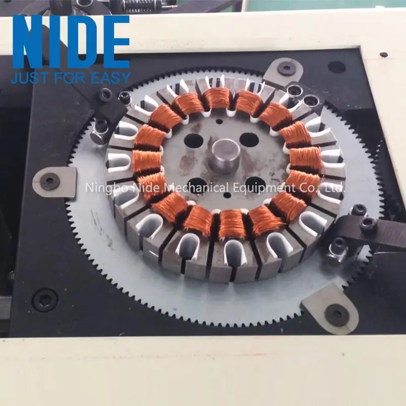 
automatic ceiling fan stator coil winding machine BLDC fan winding mechanical with double stations for sale 