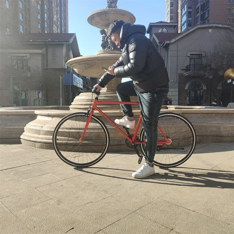 Hot sale chinese bicycle frame fixed gear bicycle road bike fixie