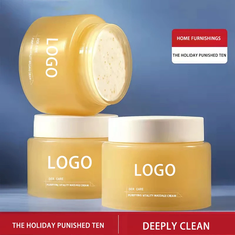 Oem Deep Cleansing Natural Organic Moisturizing Face Cream Facial Massage Cream