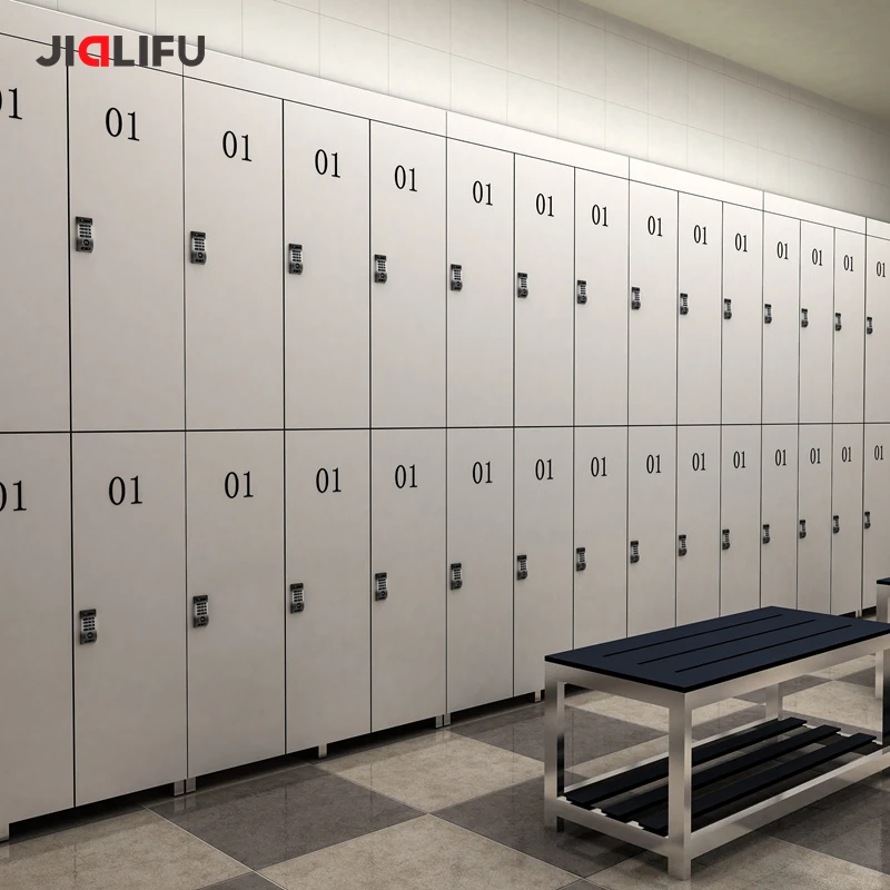 Compact Wood Gym Lockers For Changing Room