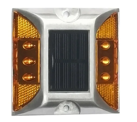 Solar road markers for driveway raised pavement marker aluminum Led solar road stud lights