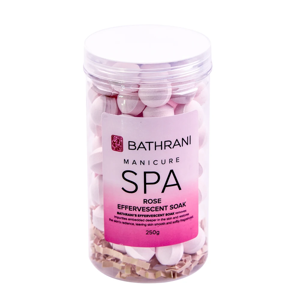 High Quality Factory Price Natural Nail Care Cleaning Aromatherapy Bath Bomb Fizzy Powder Hand Care Product