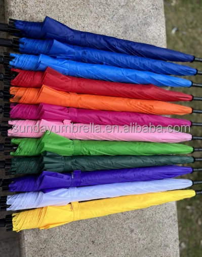 SD Colored Wedding Umbrellas Outdoor Street Decorations Cheap Promotional Hanging Umbrellas Manual Control Custom Logo Printing