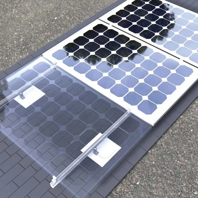 Solar Panels Mount Fittings On Shingle Roof Mounting System Pv Solar Stand Structure