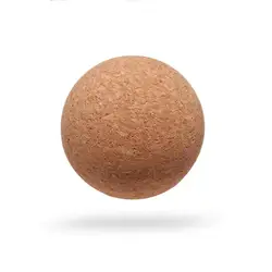 Customized Logo Small Yoga Ball Cork Yoga Massage Ball For Massage