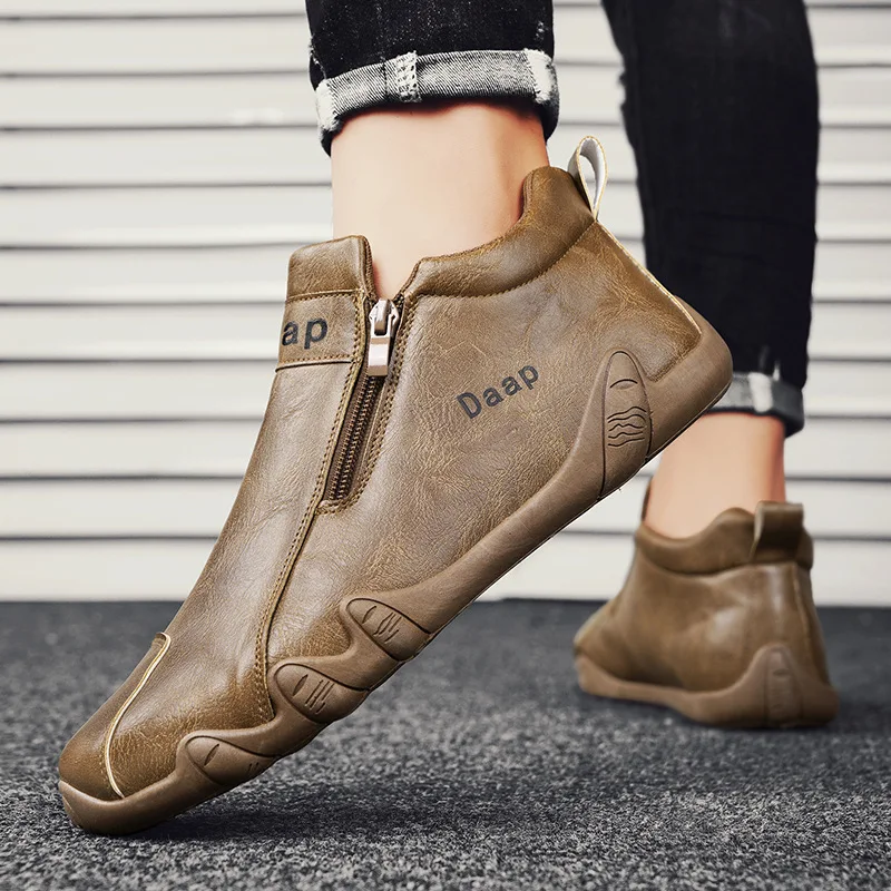 2024 новые стильные кожаные Разноцветные кроссовки ayakkabi erkek chaussures pour hommes loffer мужские повседневные