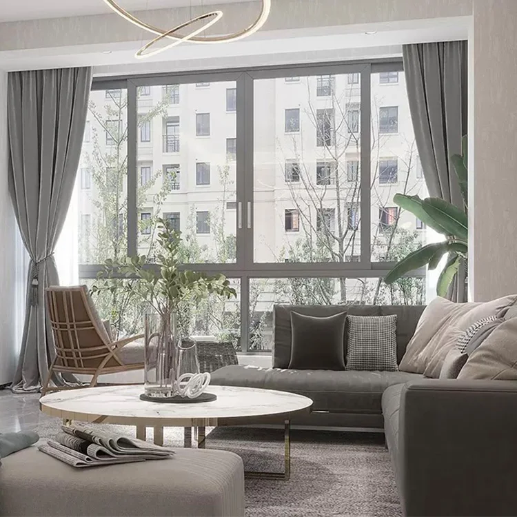 Steel Silding Windows Export Quality Doors and Windows For Aluminum Profile