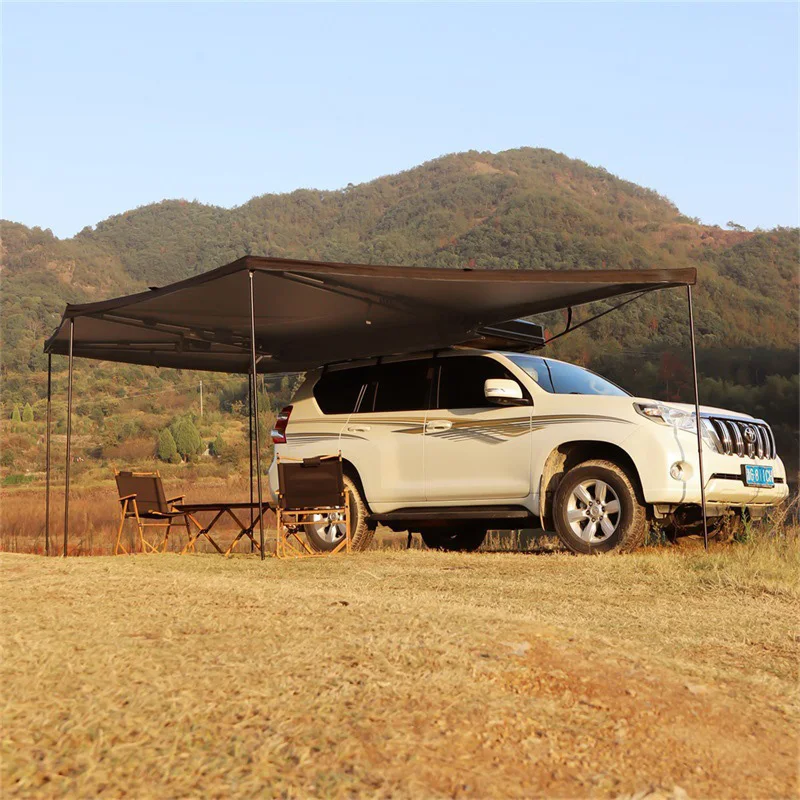 Extended 270 Degree Foxwing Free Standing Waterproof Free Standing Awning Automatic Big Size China Manufacturer