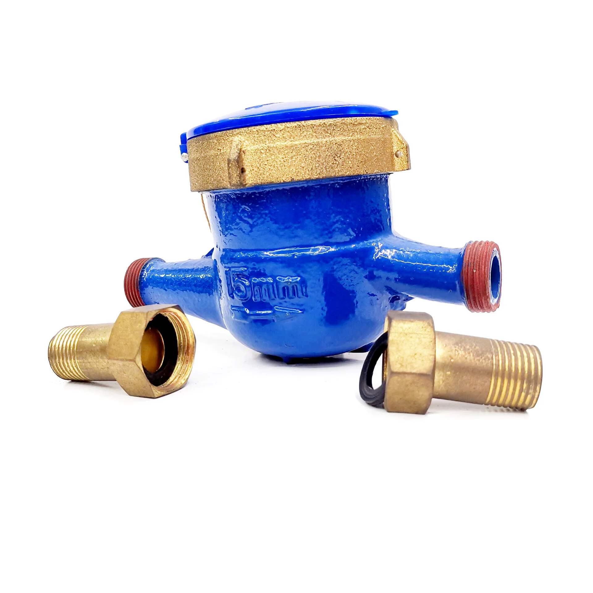 Multi Jet Rotary Vane Wheel Wet Dial Cold Water Meter With High Quality