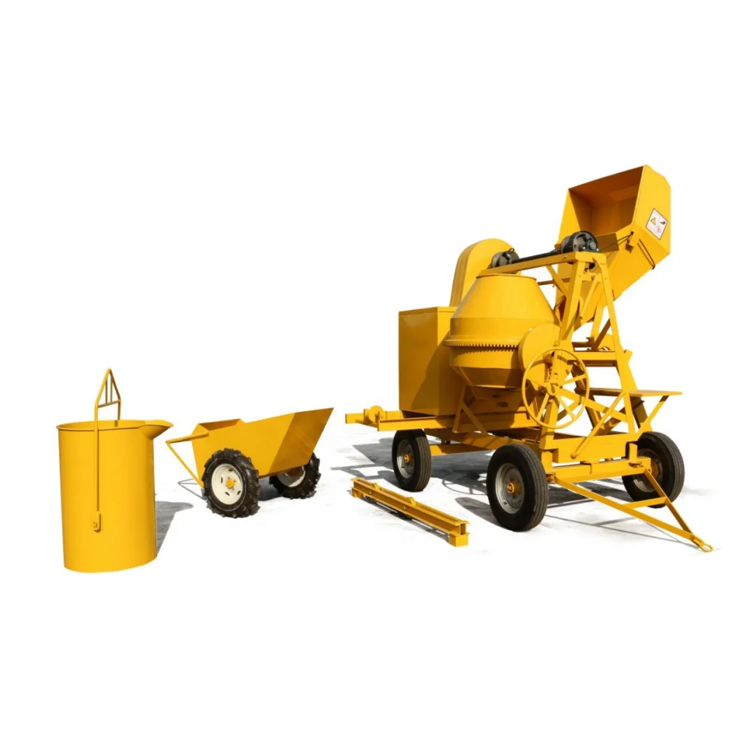 New/Used Spain Hot Sale 450l Capacity Big Concrete Mixer With 17 Inch Wheels