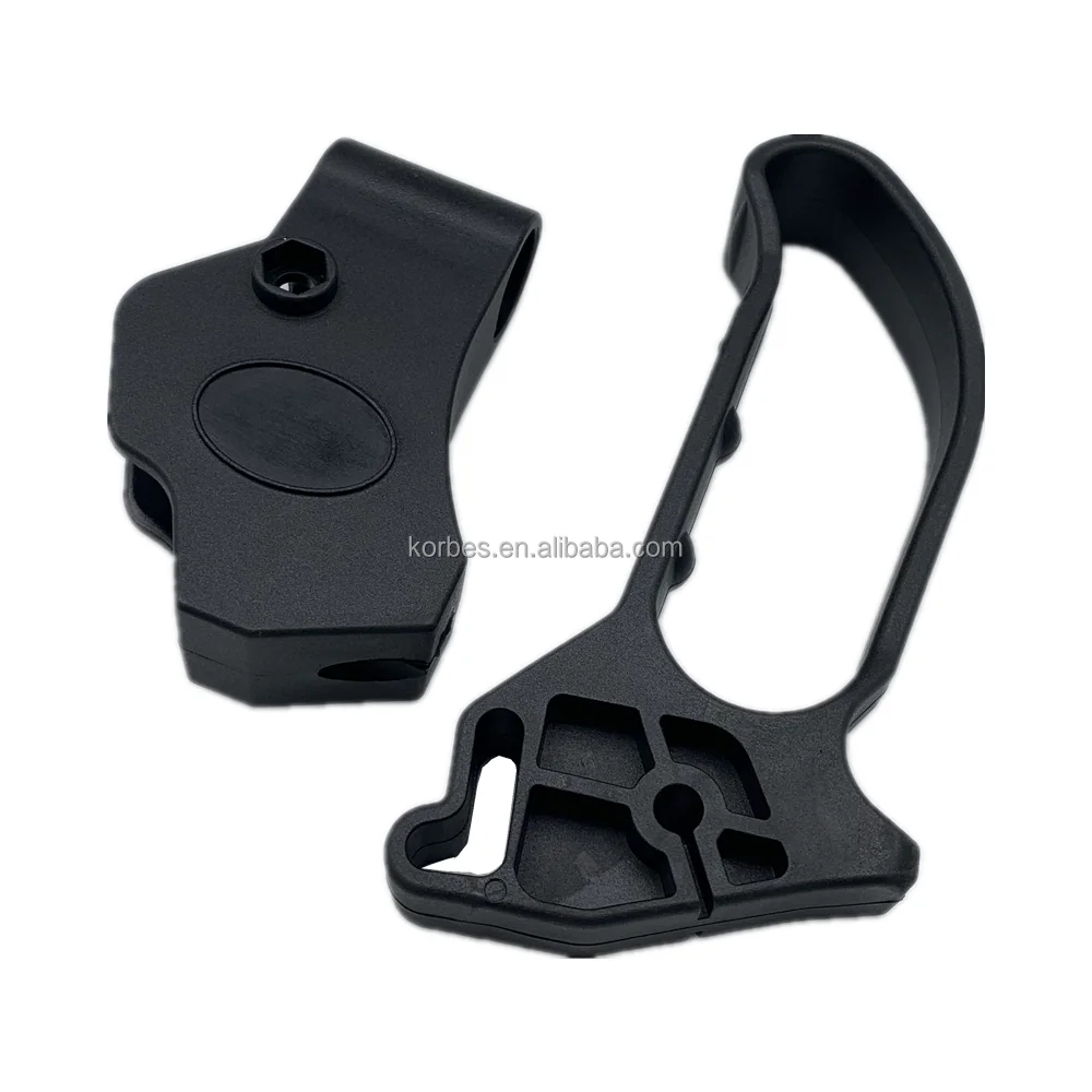 Customized PVC wheelchair spare parts wheelchair brake handle plastic brake handle set for rollator walker