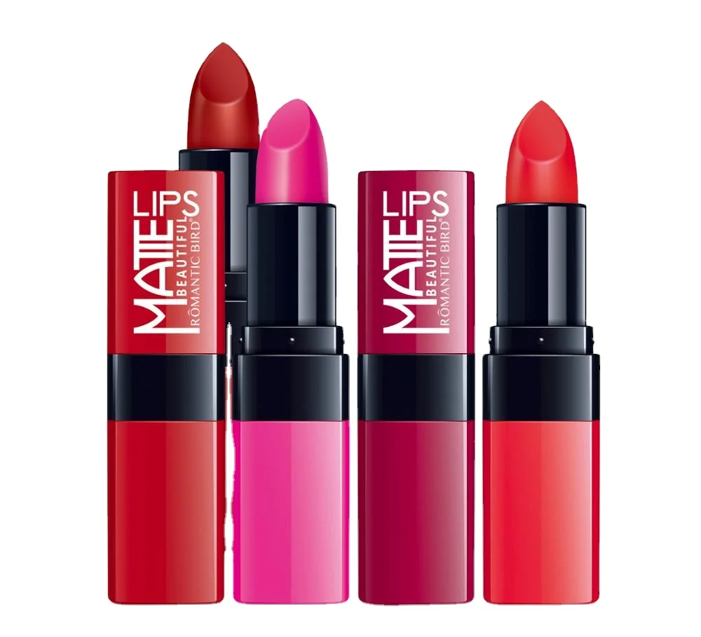 Romanticbird Lipstick R4577 manufacturers wholesale or make your own brand cosmetics matte lipstick instock