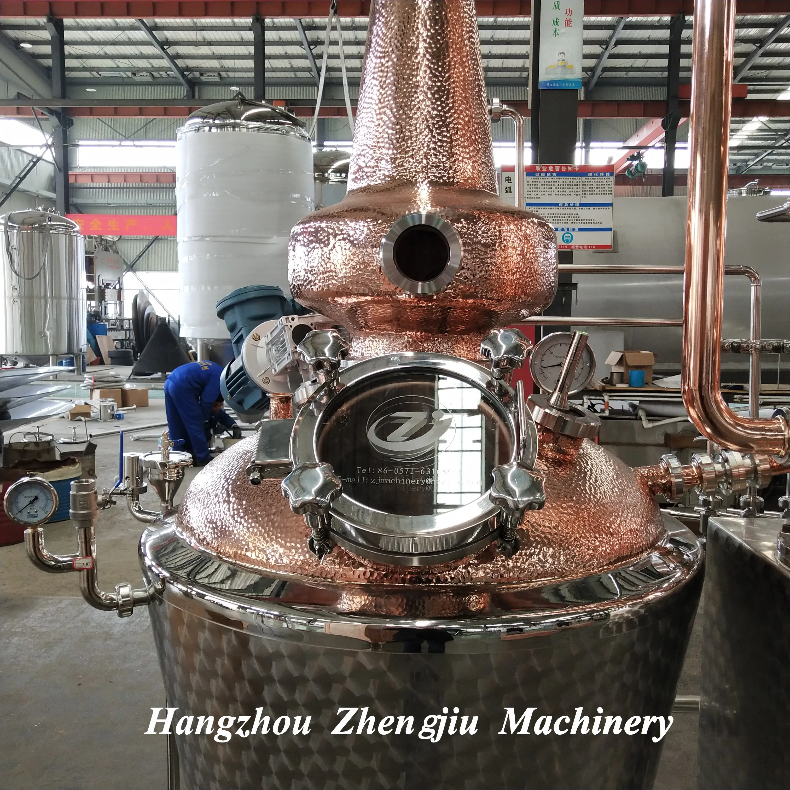 Оборудование для дистилляции виски и рома, дистиллятор водки, спиртовая Дистилляция