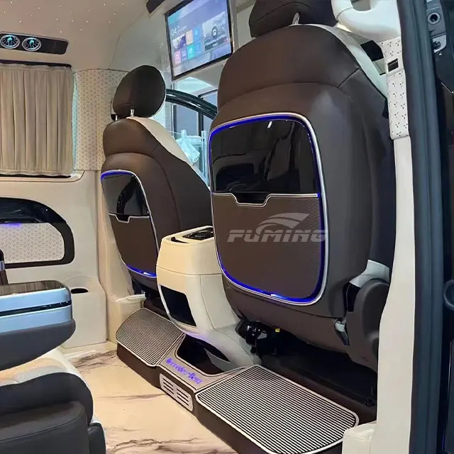 VITO Luxury Maybach Car Mounted Small Table Business Vehicle Interior Modification V-Class Car Installation Metal Cargo Cover