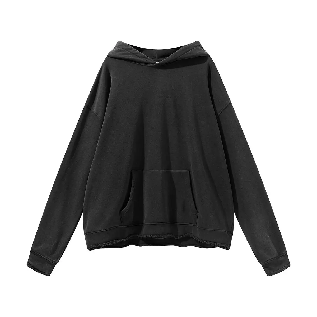 CUSTOM blank 100% cotton acid washed hoodie High Street Series Washing old oversized hoodie stone washed vintage hoodie