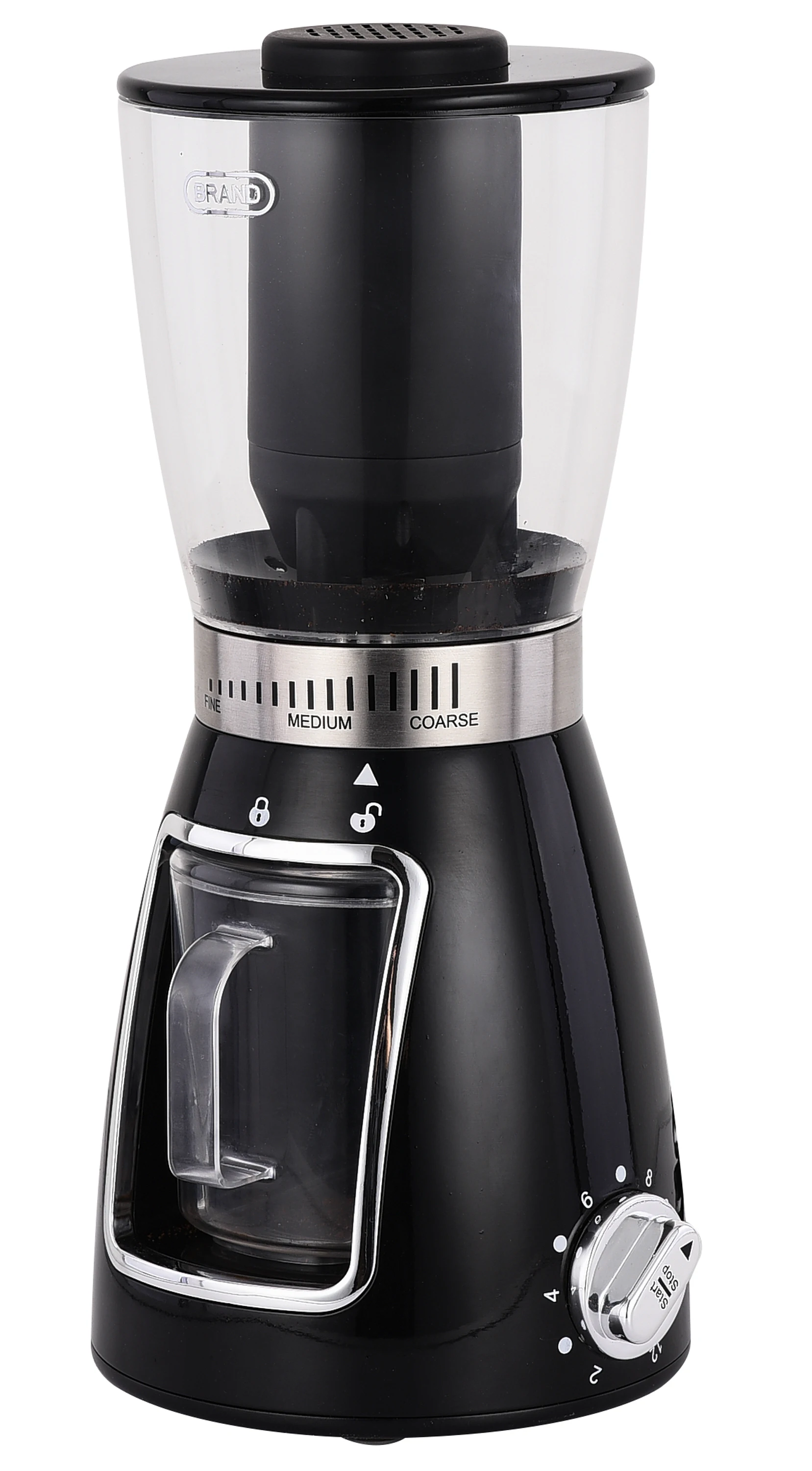 Electric automatic bean grinding coffee grinder