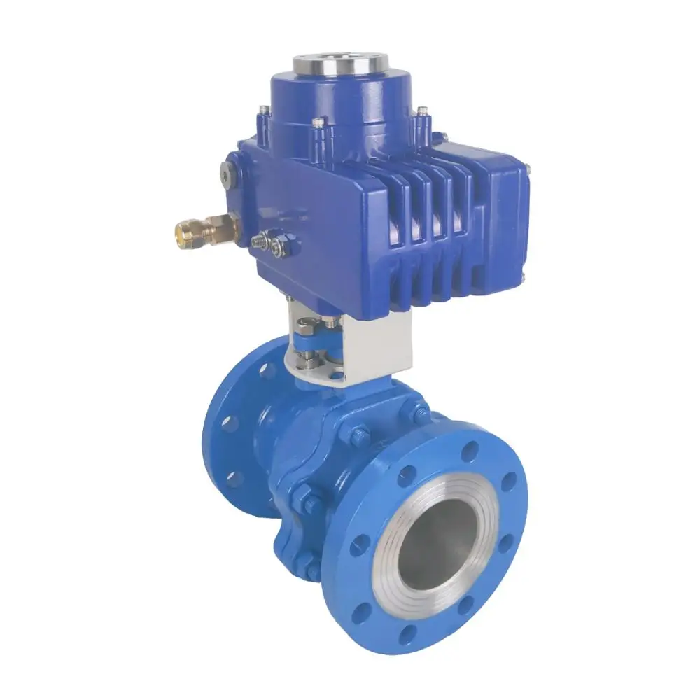 Quarter Turn Ip67 Compact Electric Valve Actuator Use with  Ball  Valve