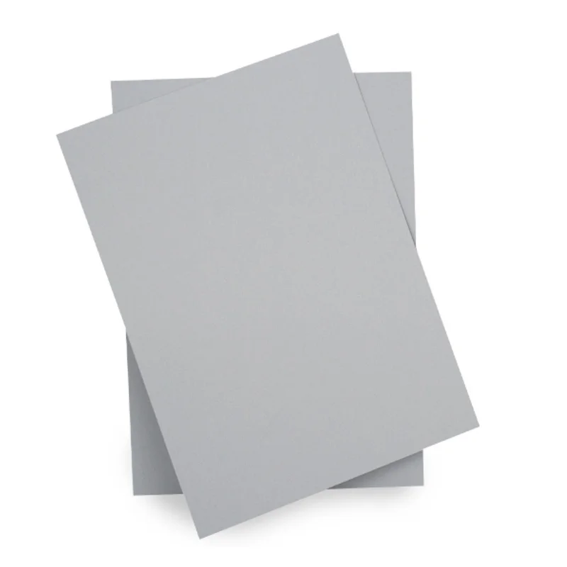 1mm 2mm 3mm 4mm Thickness High Density Cardboard Sheets Paper Composited Grey paperboard