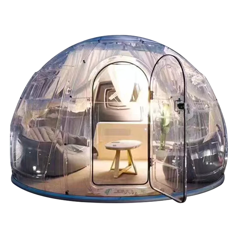 spherical hotel tent camping site  accommodation exhibition activity scenic spot bubble house