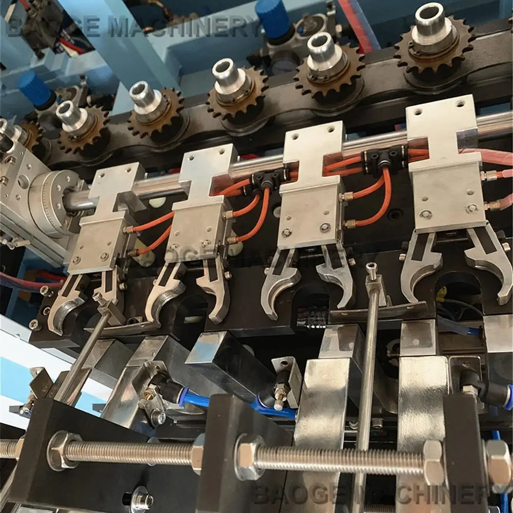 Хорошее качество, хорошее послепродажное обслуживание, полностью автоматическая машина для выдувного формования пластиковых бутылок с минеральной водой из ПЭТ с 4 емкостями