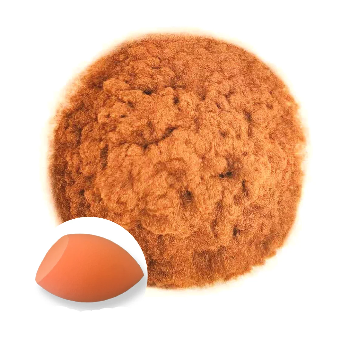 Top sale guaranteed quality textile raw material machines flocking powder substitute makeup sponge nylon 6