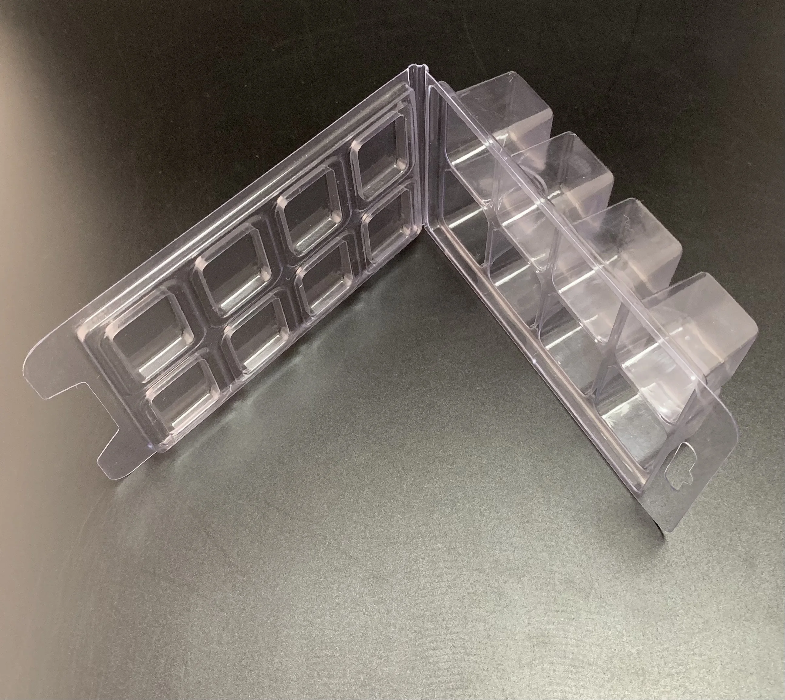 custom transparent plastic clam shell packaging vacuum formed blister