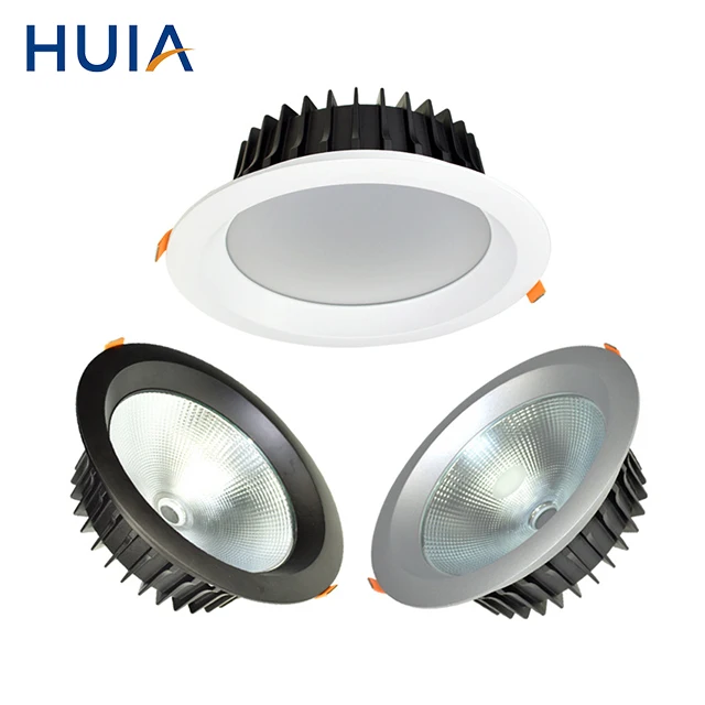 IP44 12w Size 75mm Commercial Lighting Round Aluminum Housing Recessed Adjustable Ceiling Lamp Spot Light LED Downlight