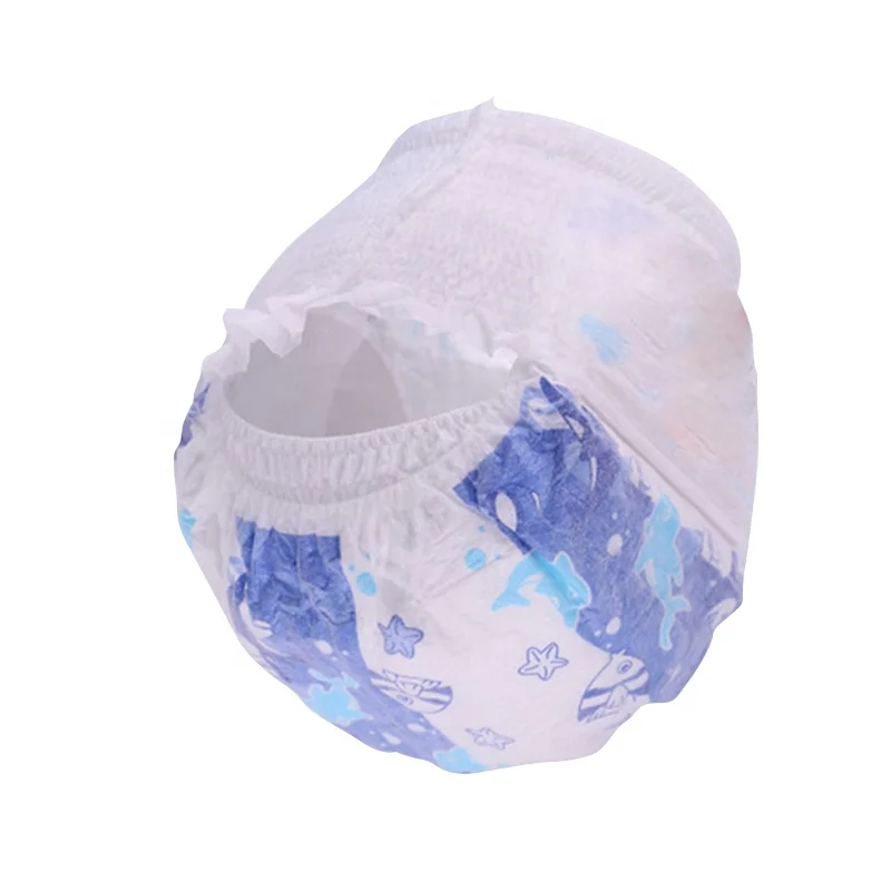 Manufacturer In Bulk Competitive Price Soft Dry Breathable Cotton Disposable Baby Diaper