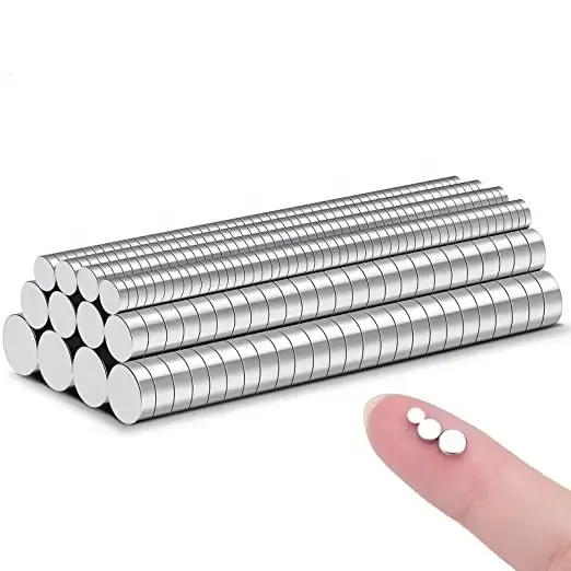Magnet Custom Super Strong Neodymium Magnet N52 N55 Round Disc Small Size Magnet for Office