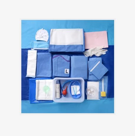 CE Manufacturer Sterile obstetric package Disposable Cesarean Pack C-section Pack