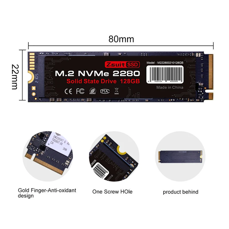 2900mb/s SSD M2 NVME 2280 1TB 512GB 256GB 128GB M.2 PCIE 3.0 Internal Solid State Drives Hard Disk For Laptop Desktop NGFF