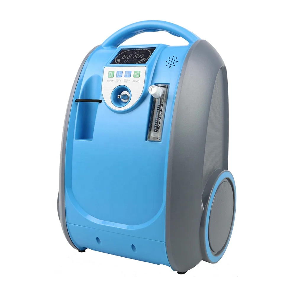 Hacenor home use battery portable oxygen concentrator generator 1l-5l