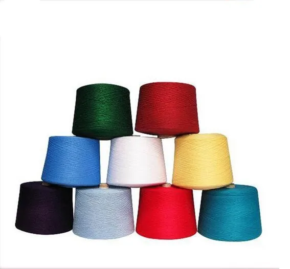 20/2 30/2 40/2 50/2 60/2 dope dyed 100% polyesters pun yarn for sewing machine